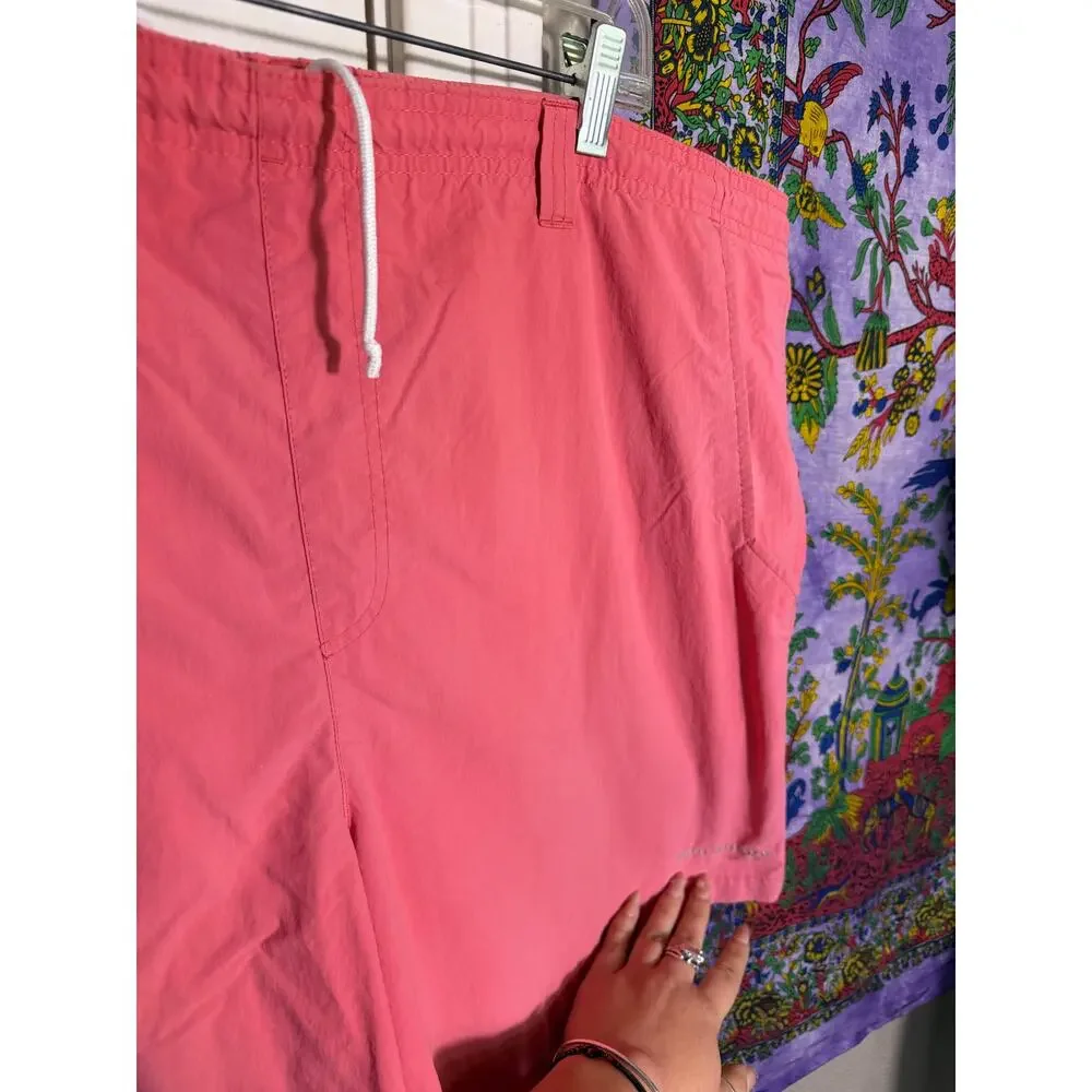 Columbia PFG Omni Shade Mens XL Coral Swim Trunks Shorts Mesh Lined 5